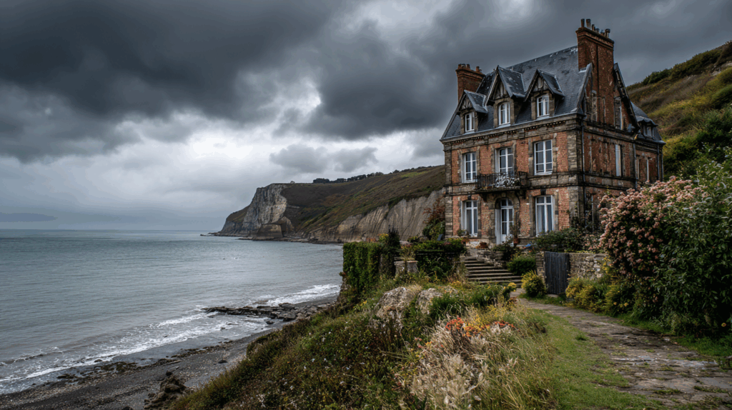 frogtezca_Classic_French_coastal_manor_in_Normandy_surrounded_b_77dff986-94db-450d-8102-f7708dffa98a
